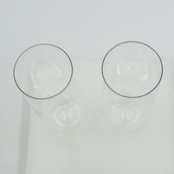 Clear Stemless Champagne Flutes Plastic 36 Pack - 9oz Glasses NEW - Picture 5 of 6